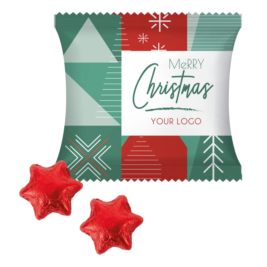 Busta stelle di cioccolato